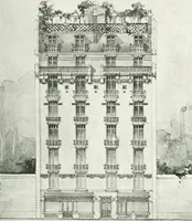 An illustration from Les Salons d'architecture (1907)