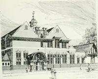 An illustration from Les Salons d'architecture (1907)