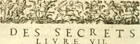 Picture 12 of 59 from Les secrets et merueilles de nature, recueillis de diuers autheurs & diuisez en XVII. liures (1586), leaf 427