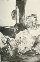 An illustration from Lesser Ury (1921)