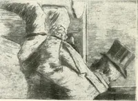 An illustration from Lesser Ury (1921)