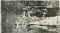 An illustration from Lesser Ury (1921)