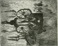 An illustration from Lesser Ury (1921)