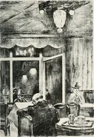 An illustration from Lesser Ury (1921)