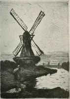 An illustration from Lesser Ury (1921)