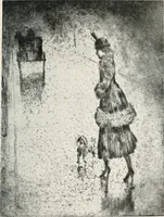 An illustration from Lesser Ury (1921)