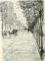 An illustration from Lesser Ury (1921)