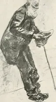 An illustration from Lesser Ury (1921)