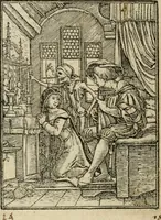 Picture 22 of 39 from Les simulachres & historiees faces de la mort, avtant elegammet pourtraictes, que artificiellement imaginées (1547), leaf 17