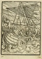 An illustration from Les simulachres & historiees faces de la mort, avtant elegammet pourtraictes, que artificiellement imaginées (1547)