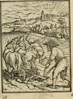 Picture 33 of 39 from Les simulachres & historiees faces de la mort, avtant elegammet pourtraictes, que artificiellement imaginées (1547), leaf 24