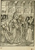 Picture 7 of 39 from Les simulachres & historiees faces de la mort, avtant elegammet pourtraictes, que artificiellement imaginées (1547), leaf 7