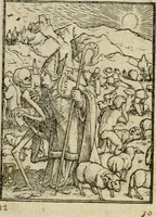 Picture 9 of 39 from Les simulachres & historiees faces de la mort, avtant elegammet pourtraictes, que artificiellement imaginées (1547), leaf 8