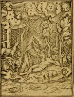 An illustration from Les simulachres & historiees faces de la mort, autant elegamme[n]t pourtraictes, que artificiellement imaginées (1538)