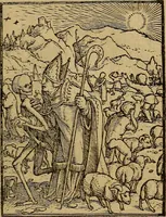 Picture 14 of 51 from Les simulachres & historiees faces de la mort, autant elegamme[n]t pourtraictes, que artificiellement imaginées (1538), leaf 34