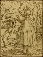 Picture 27 of 51 from Les simulachres & historiees faces de la mort, autant elegamme[n]t pourtraictes, que artificiellement imaginées (1538), leaf 47