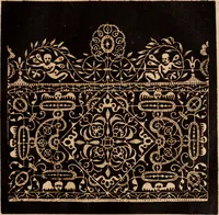 An illustration from Les singvliers et novveavx povrtraicts (1589)