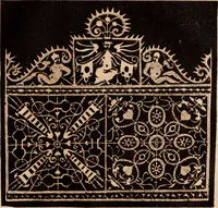 An illustration from Les singvliers et novveavx povrtraicts (1589)