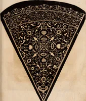 An illustration from Les singvliers et novveavx povrtraicts (1589)