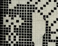 An illustration from Les singvliers et novveaux povrtraicts : pour toutes sortes d'ouurages de lingerie (1601)