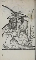 An illustration from Les songes drolatiqves de Pantagrvel : où sont contenues plusieurs figures de l'inuention de maitre François Rabelais & derniere œuure d'iceluy pour la recreation des bons esprits (1565)
