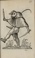 Picture 4 of 9 from Les songes drolatiqves de Pantagrvel : où sont contenues plusieurs figures de l'inuention de maitre François Rabelais & derniere œuure d'iceluy pour la recreation des bons esprits (1565), leaf 87
