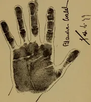 An illustration from Lessons in palmistry; studies of the eye and planetary influences (1901)