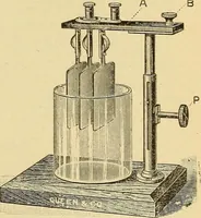 An illustration from Lessons in practical electricity; principles, experiments, and arithmetical problems, an elementary text-book (1903)