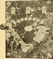 An illustration from Lessons in practical electricity; principles, experiments, and arithmetical problems, an elementary text-book (1903)