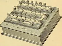An illustration from Lessons in practical electricity; principles, experiments, and arithmetical problems, an elementary text-book (1903)