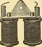 An illustration from Lessons in practical electricity; principles, experiments, and arithmetical problems, an elementary text-book (1903)