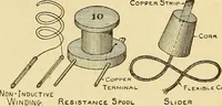 An illustration from Lessons in practical electricity; principles, experiments, and arithmetical problems, an elementary text-book (1903)