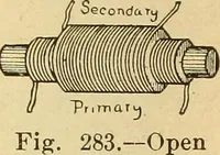 An illustration from Lessons in practical electricity; principles, experiments, and arithmetical problems, an elementary text-book (1903)