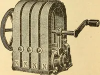 An illustration from Lessons in practical electricity; principles, experiments, and arithmetical problems, an elementary text-book (1903)