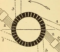 An illustration from Lessons in practical electricity; principles, experiments, and arithmetical problems, an elementary text-book (1903)