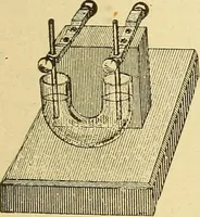 An illustration from Lessons in practical electricity; principles, experiments, and arithmetical problems, an elementary text-book (1903)