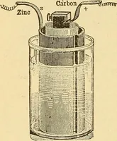 An illustration from Lessons in practical electricity; principles, experiments, and arithmetical problems, an elementary text-book (1903)
