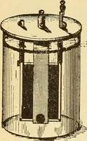 An illustration from Lessons in practical electricity; principles, experiments, and arithmetical problems, an elementary text-book (1903)