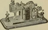 An illustration from Lessons in practical electricity; principles, experiments, and arithmetical problems, an elementary text-book (1902)