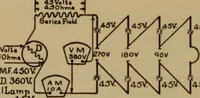 An illustration from Lessons in practical electricity; principles, experiments, and arithmetical problems; over four hundred illustrations; an elementary text book (1909)
