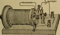 An illustration from Lessons in practical electricity; principles, experiments, and arithmetical problems; over four hundred illustrations; an elementary text book (1909)
