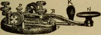An illustration from Lessons in practical electricity; principles, experiments, and arithmetical problems; over four hundred illustrations; an elementary text book (1909)