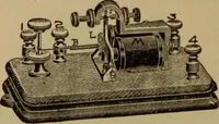 An illustration from Lessons in practical electricity; principles, experiments, and arithmetical problems; over four hundred illustrations; an elementary text book (1909)