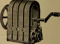 An illustration from Lessons in practical electricity; principles, experiments, and arithmetical problems; over four hundred illustrations; an elementary text book (1909)