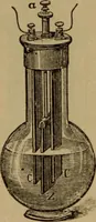 An illustration from Lessons in practical electricity; principles, experiments, and arithmetical problems; over four hundred illustrations; an elementary text book (1909)