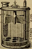An illustration from Lessons in practical electricity; principles, experiments, and arithmetical problems; over four hundred illustrations; an elementary text book (1909)