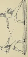 An illustration from Lessons in sabre, singlestick, sabre & bayonet, and sword feats; how to use a cut-and-thrust sword .. (1880)