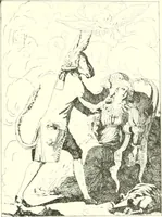 An illustration from L'estampe satirique et la caricature en France au 18e siècle; préf. de Maurice Tourneux (1910)