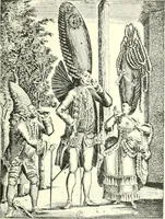 An illustration from L'estampe satirique et la caricature en France au 18e siècle; préf. de Maurice Tourneux (1910)