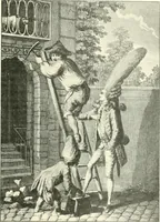 An illustration from L'estampe satirique et la caricature en France au 18e siècle; préf. de Maurice Tourneux (1910)